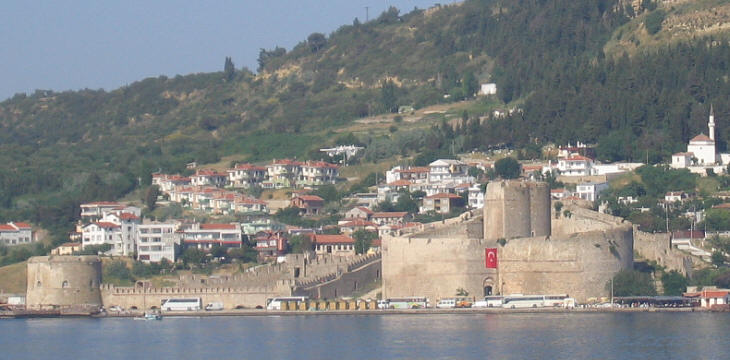 View of the fortress from the Dardanelles