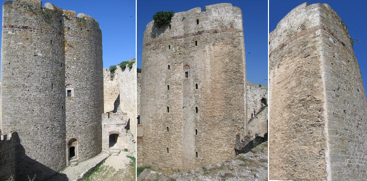 Views of the main tower