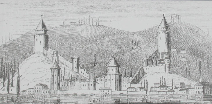 XIXth century view of Rumeli Hisar
