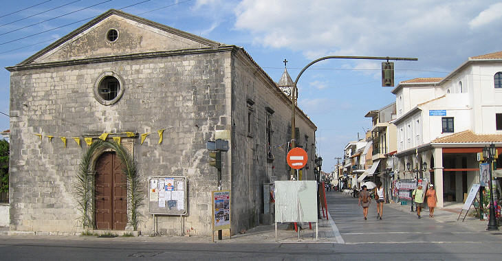 Entrance to the older part of the town