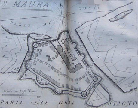 Map of the fortress