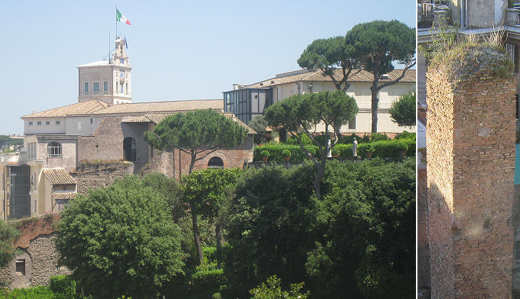 View from the slopes of the Quirinale