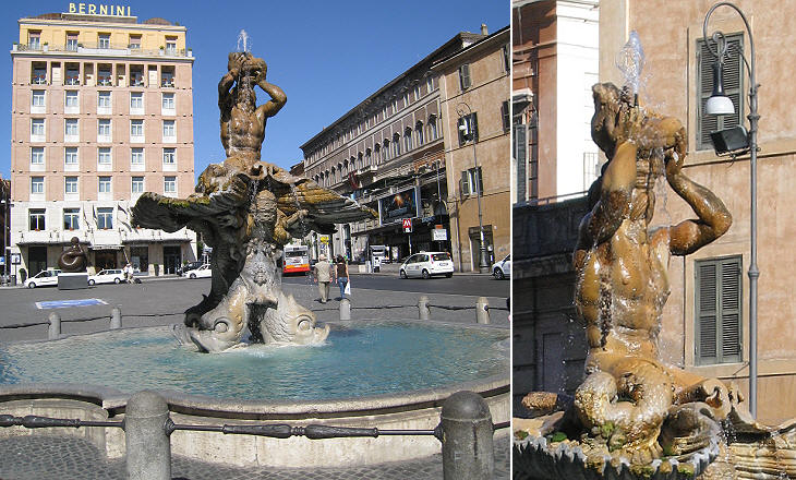 The Fontana del Tritone