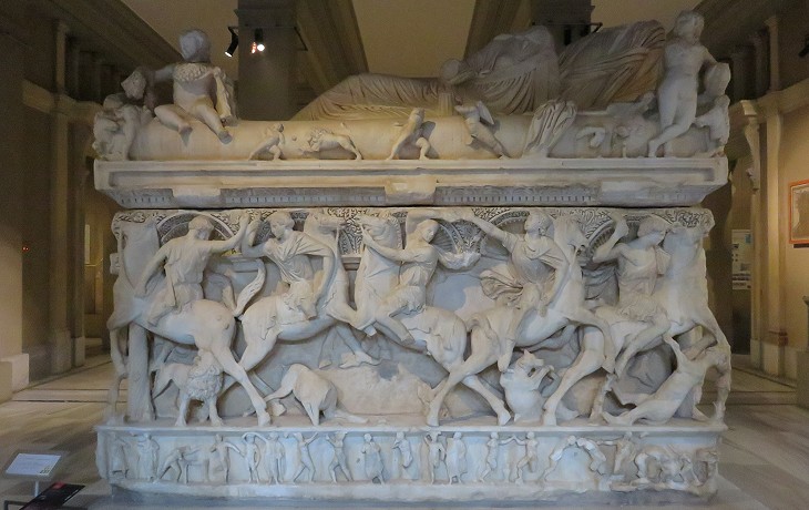 Archaeological Museum of Istanbul: sarcophagus from Konya