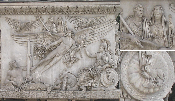 The relief of Colonna Antonina